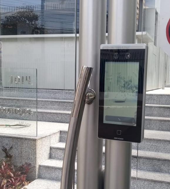 Servidor de gravação e infraestrutura de CFTV instalada pela ENT Security